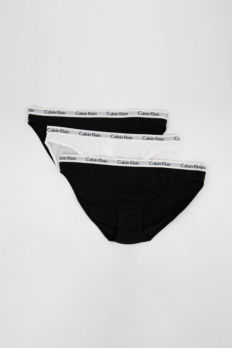 CALVIN KLEIN Set de chiloti cu banda logo in talie - 3 perechi - Pled.ro