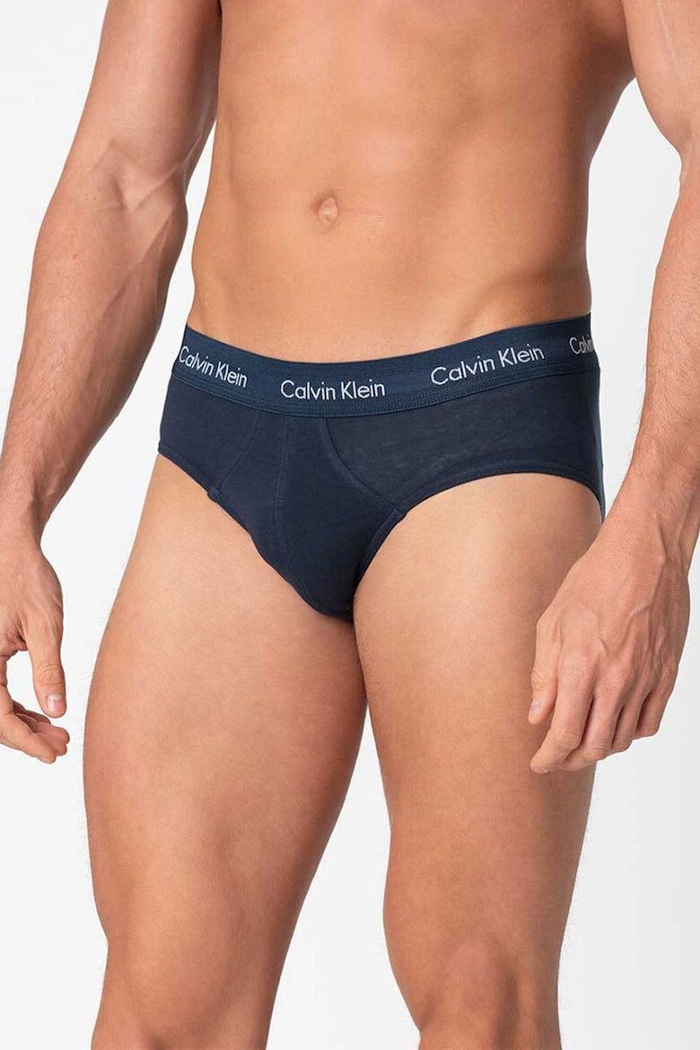 CALVIN KLEIN Set de chiloti cu banda logo in talie - 3 perechi - Pled.ro