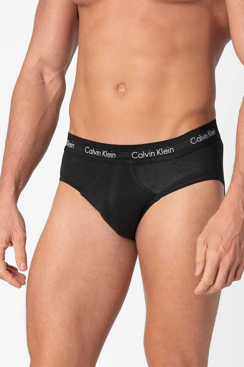 CALVIN KLEIN Set de chiloti cu banda logo in talie - 3 perechi - Pled.ro