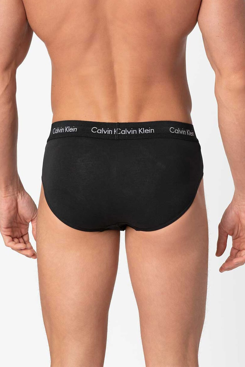 CALVIN KLEIN Set de chiloti cu banda logo in talie - 3 perechi - Pled.ro