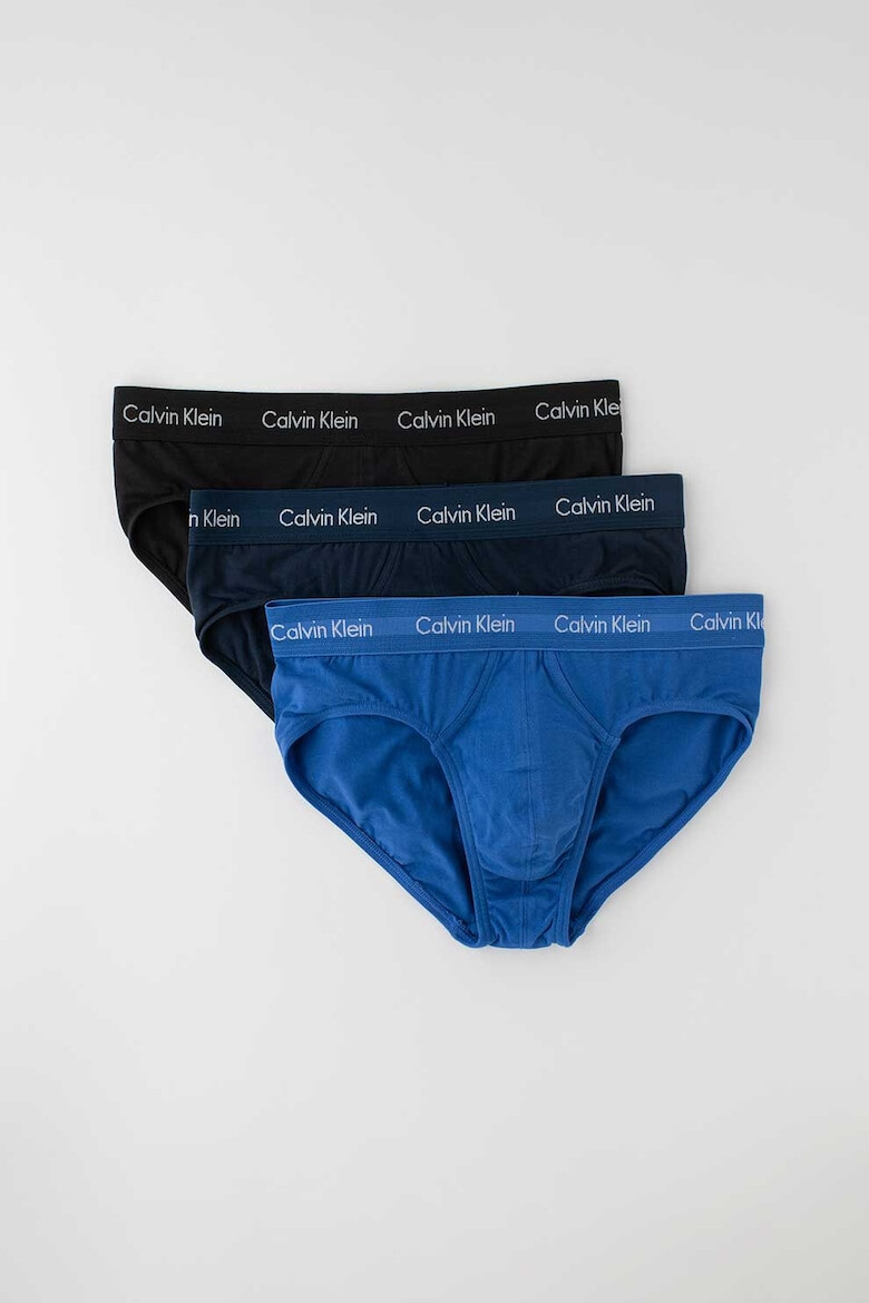 CALVIN KLEIN Set de chiloti cu banda logo in talie - 3 perechi - Pled.ro