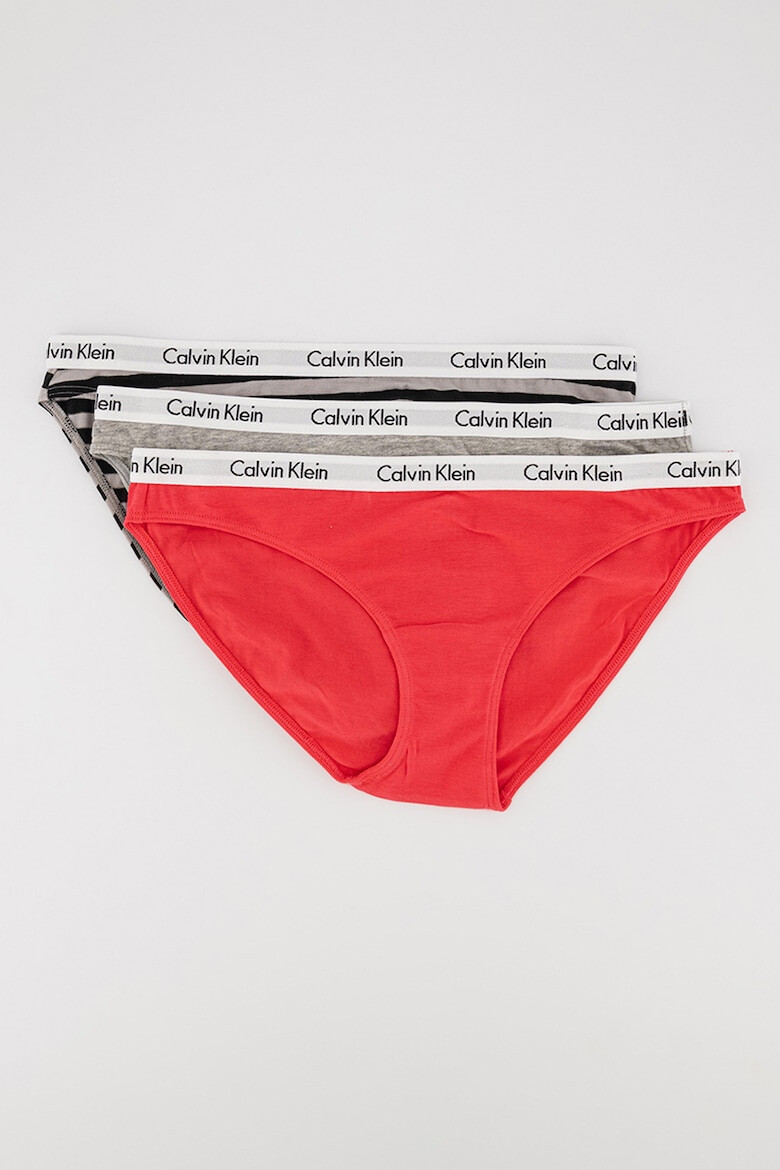 CALVIN KLEIN Set de chiloti cu banda logo in talie - 3 perechi - Pled.ro