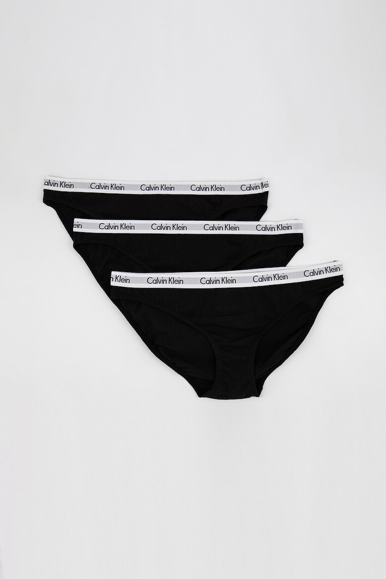 CALVIN KLEIN Set de chiloti cu banda logo in talie - 3 perechi - Pled.ro