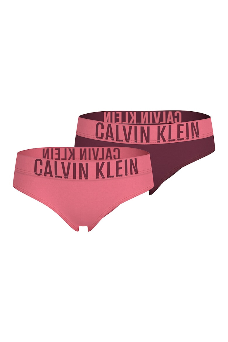 CALVIN KLEIN Set de chiloti hipster cu banda logo in talie - 2 piese - Pled.ro