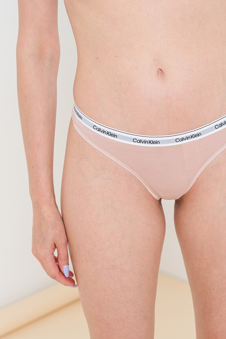 CALVIN KLEIN Set de chiloti tanga - 3 perechi - Pled.ro