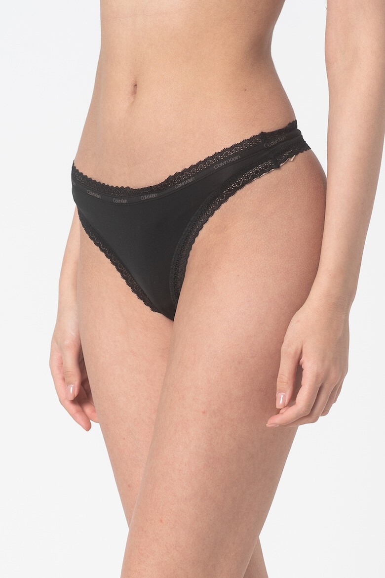 CALVIN KLEIN Set de chiloti tanga - 3 perechi - Pled.ro