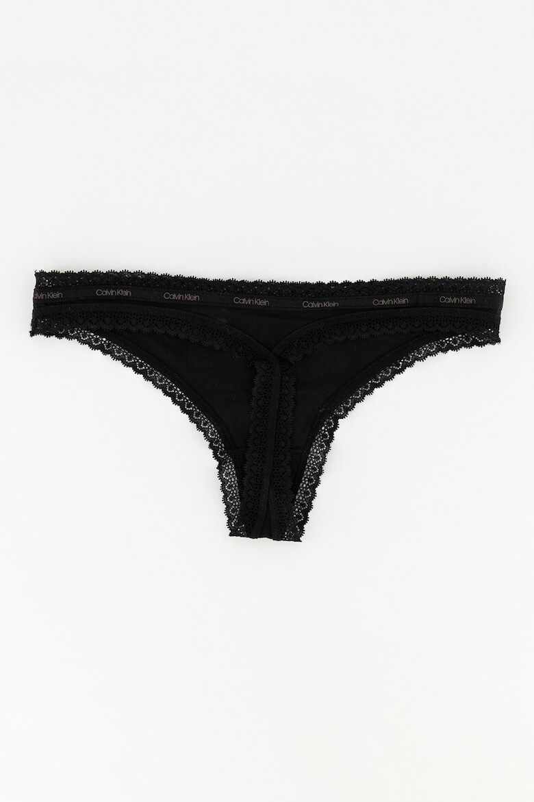 CALVIN KLEIN Set de chiloti tanga - 3 perechi - Pled.ro