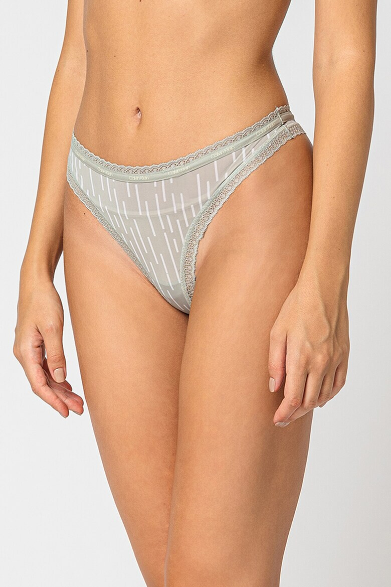 CALVIN KLEIN Set de chiloti tanga - 3 perechi - Pled.ro