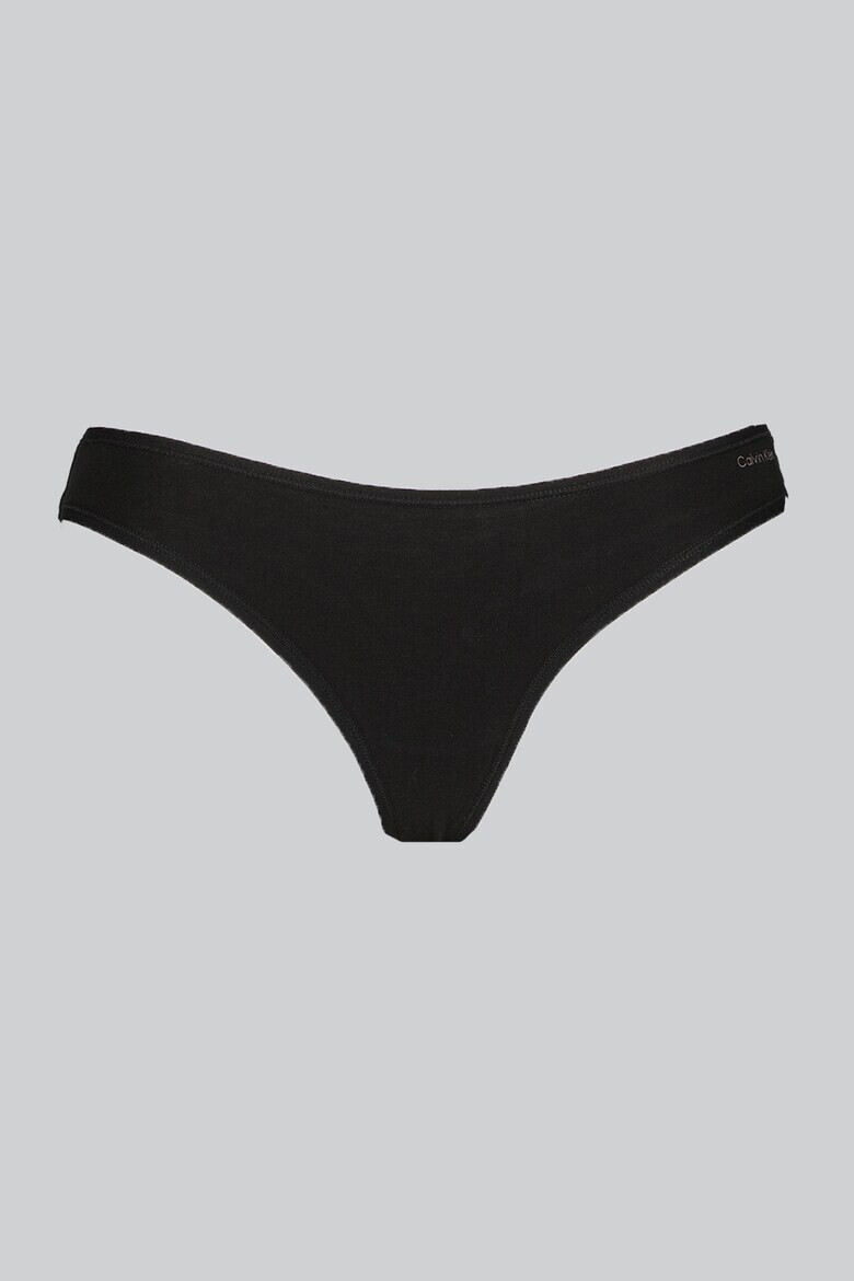 CALVIN KLEIN Set de chiloti tanga cu logo - 3 perechi - Pled.ro