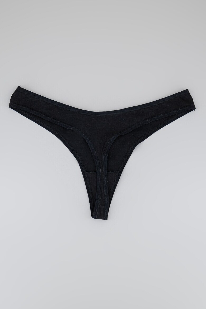 CALVIN KLEIN Set de chiloti tanga cu logo - 3 perechi - Pled.ro