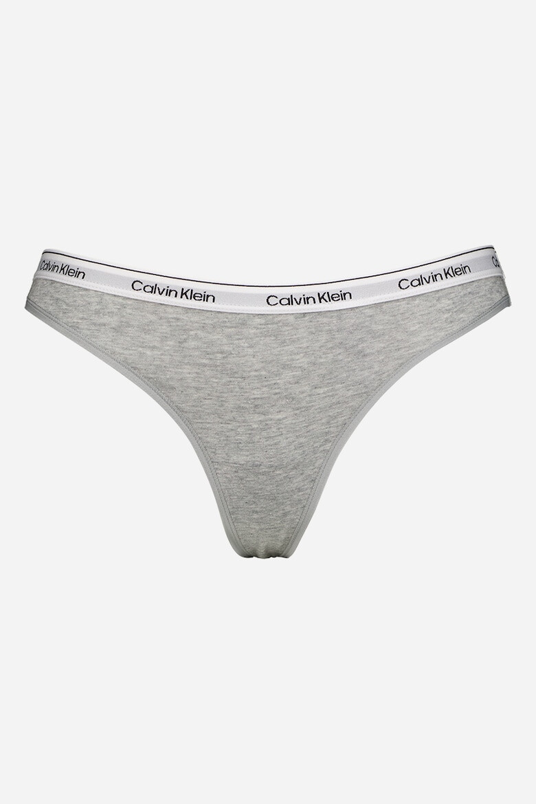 CALVIN KLEIN Set de chiloti tanga cu logo - 5 perechi - Pled.ro