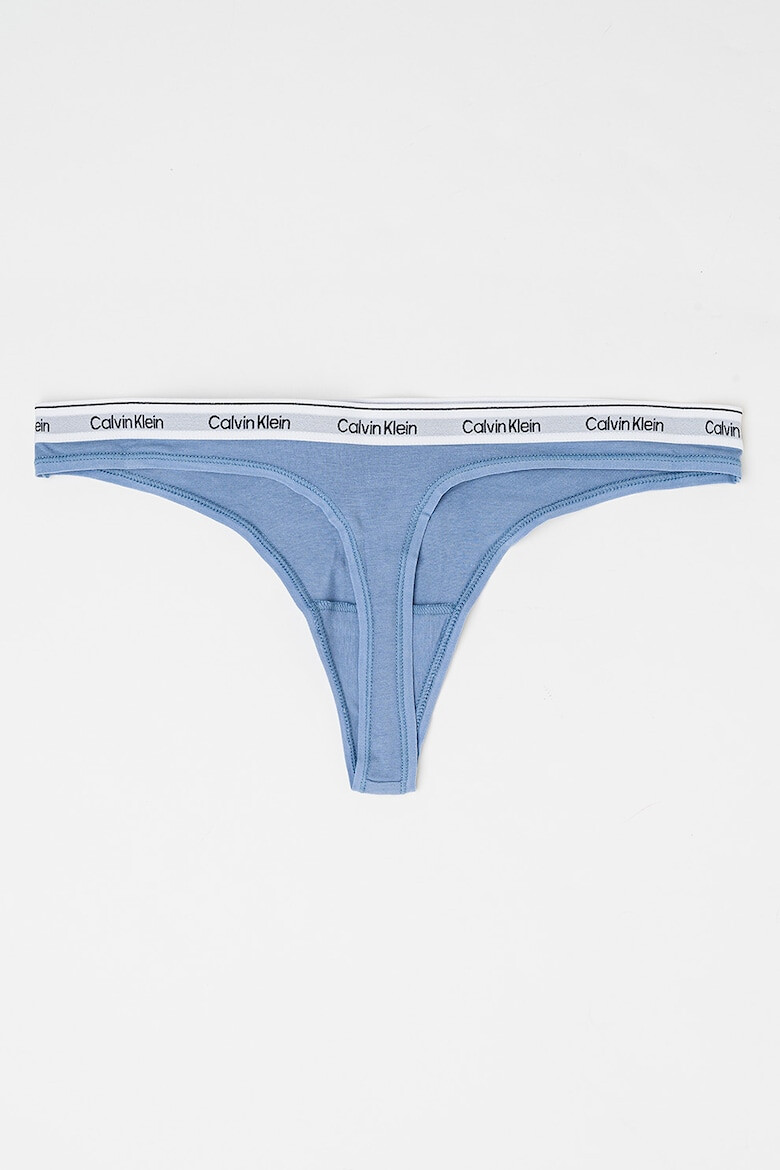 CALVIN KLEIN Set de chiloti tanga cu logo - 5 perechi - Pled.ro