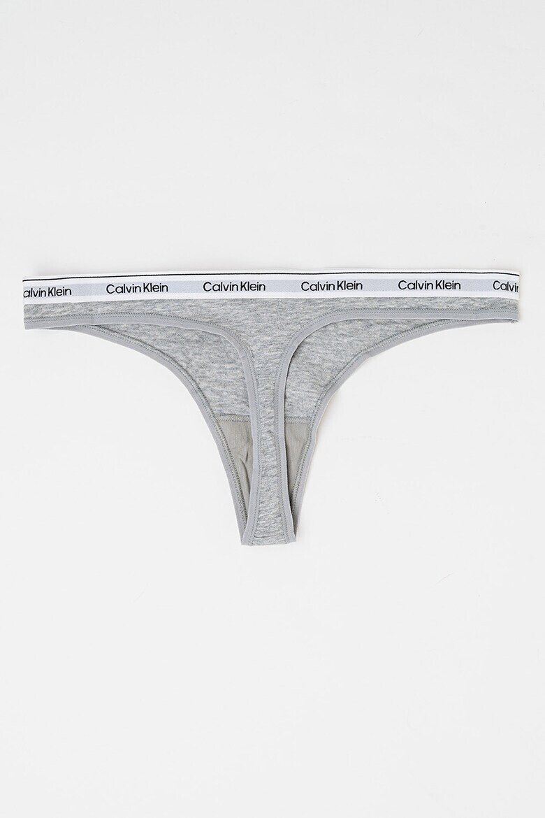 CALVIN KLEIN Set de chiloti tanga cu logo - 5 perechi - Pled.ro