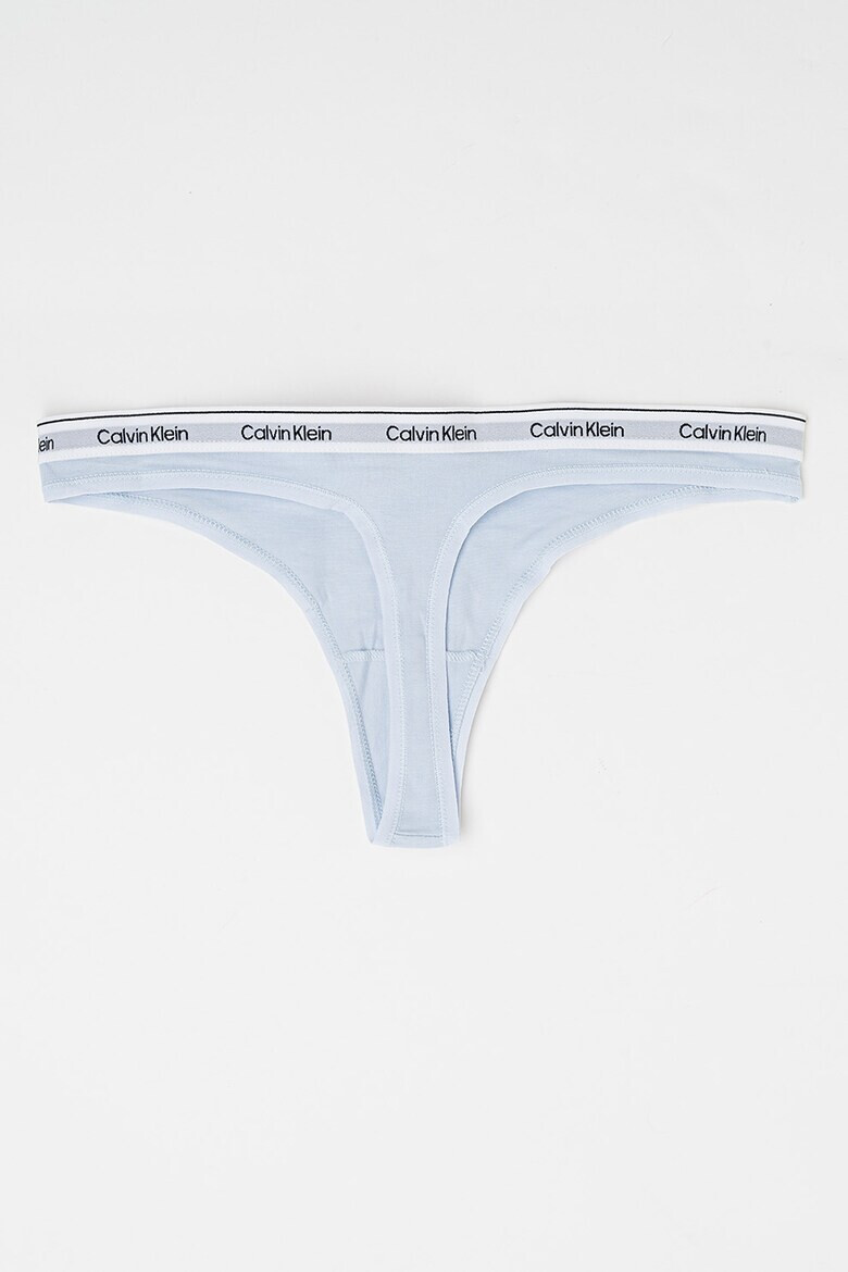 CALVIN KLEIN Set de chiloti tanga cu logo - 5 perechi - Pled.ro