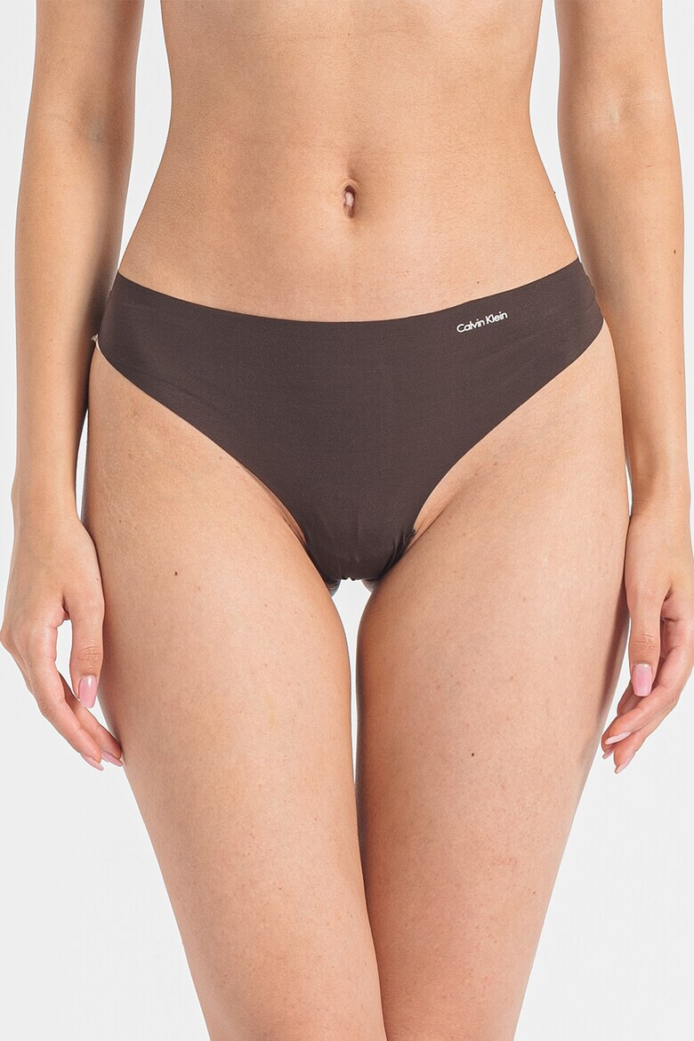 CALVIN KLEIN Set de chiloti tanga fara cusaturi - 5 perechi - Pled.ro