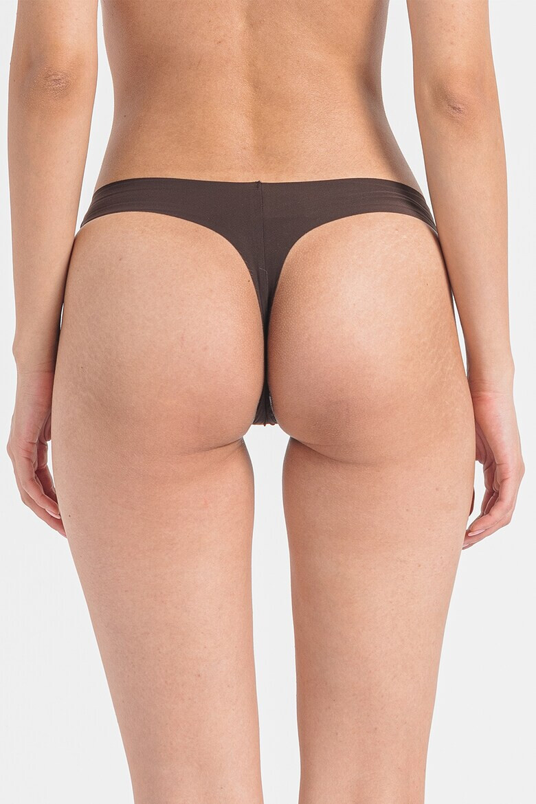 CALVIN KLEIN Set de chiloti tanga fara cusaturi - 5 perechi - Pled.ro