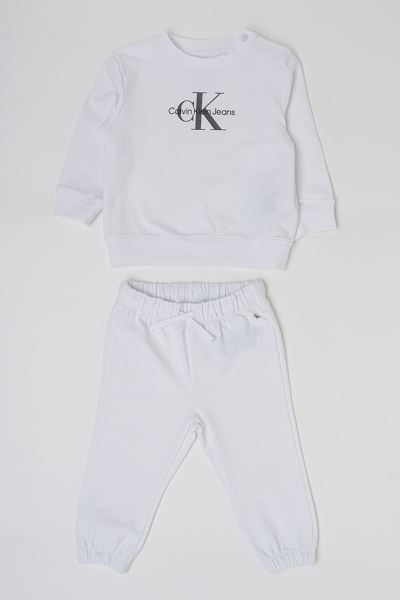 CALVIN KLEIN Set de imbracaminte din amestec de bumbac organic cu imprimeu logo - 3 piese - Pled.ro