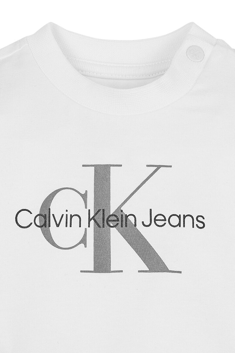 CALVIN KLEIN Set de imbracaminte din amestec de bumbac organic cu imprimeu logo - 3 piese - Pled.ro