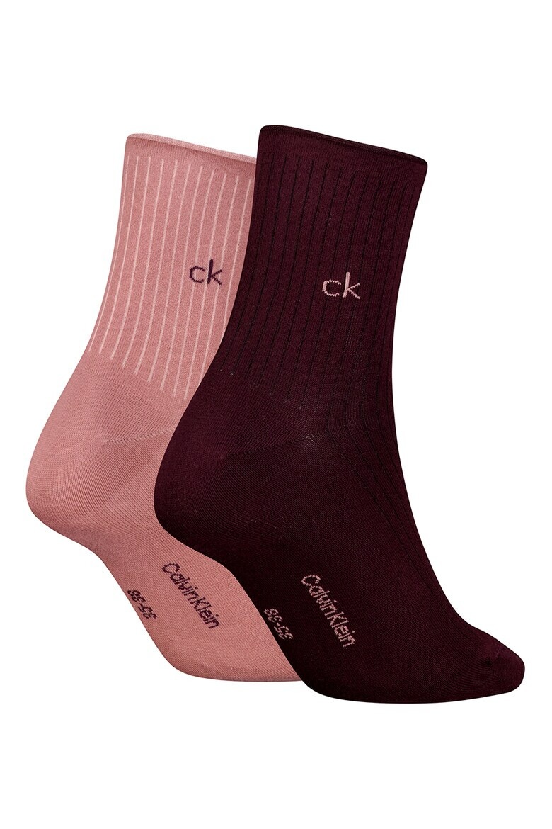 CALVIN KLEIN Set de sosete scurte - 2 perechi - Pled.ro