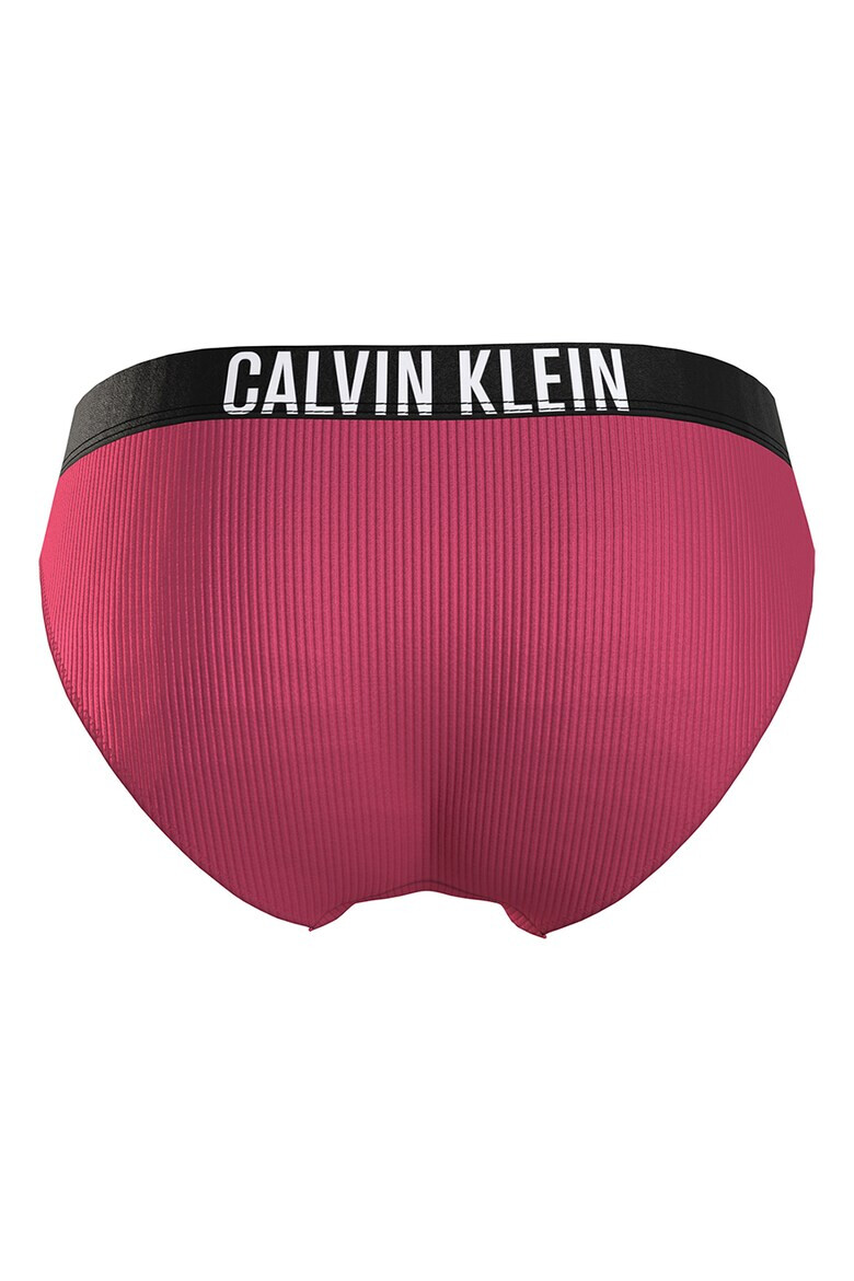 CALVIN KLEIN Slip striat cu banda logo in talie - Pled.ro