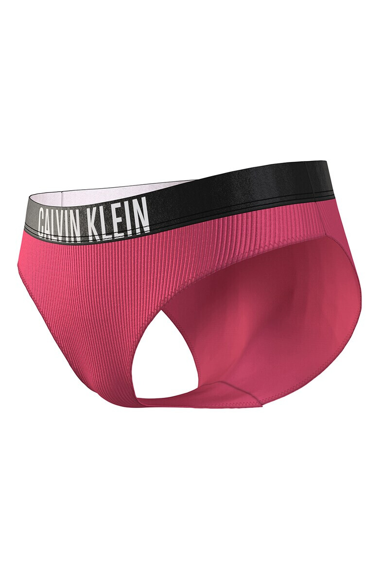 CALVIN KLEIN Slip striat cu banda logo in talie - Pled.ro