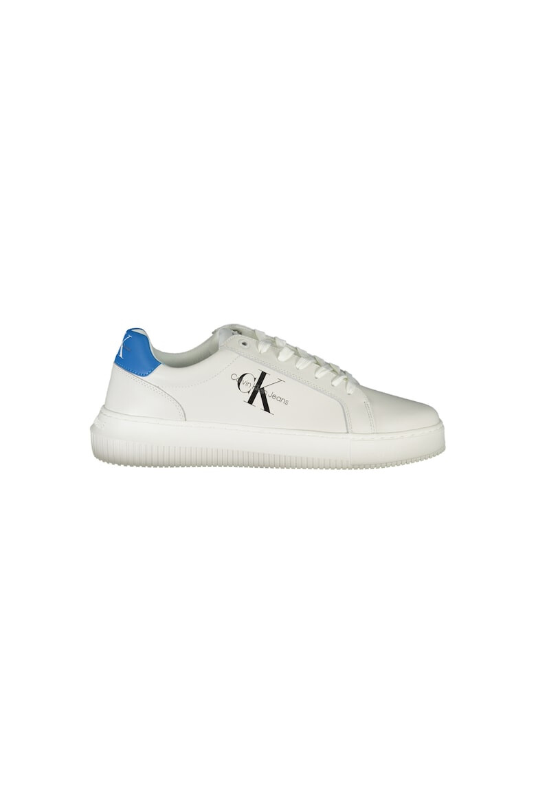 CALVIN KLEIN Sneakers barbati 20% Poliester 60% Piele naturala 20% Poliuretan Alb 28513 - Pled.ro