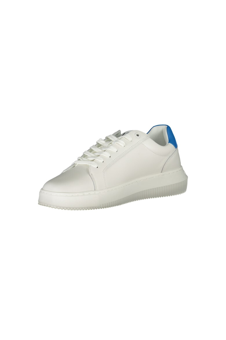 CALVIN KLEIN Sneakers barbati 20% Poliester 60% Piele naturala 20% Poliuretan Alb 28513 - Pled.ro