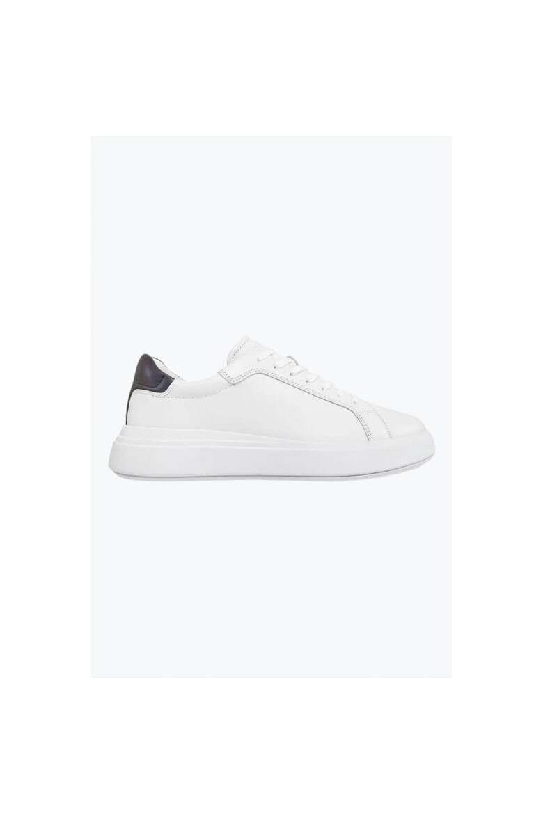 CALVIN KLEIN Sneakers barbati Low Top Lace Up Pet alb - Pled.ro