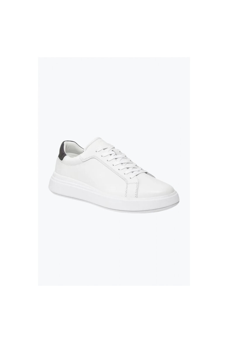 CALVIN KLEIN Sneakers barbati Low Top Lace Up Pet alb - Pled.ro