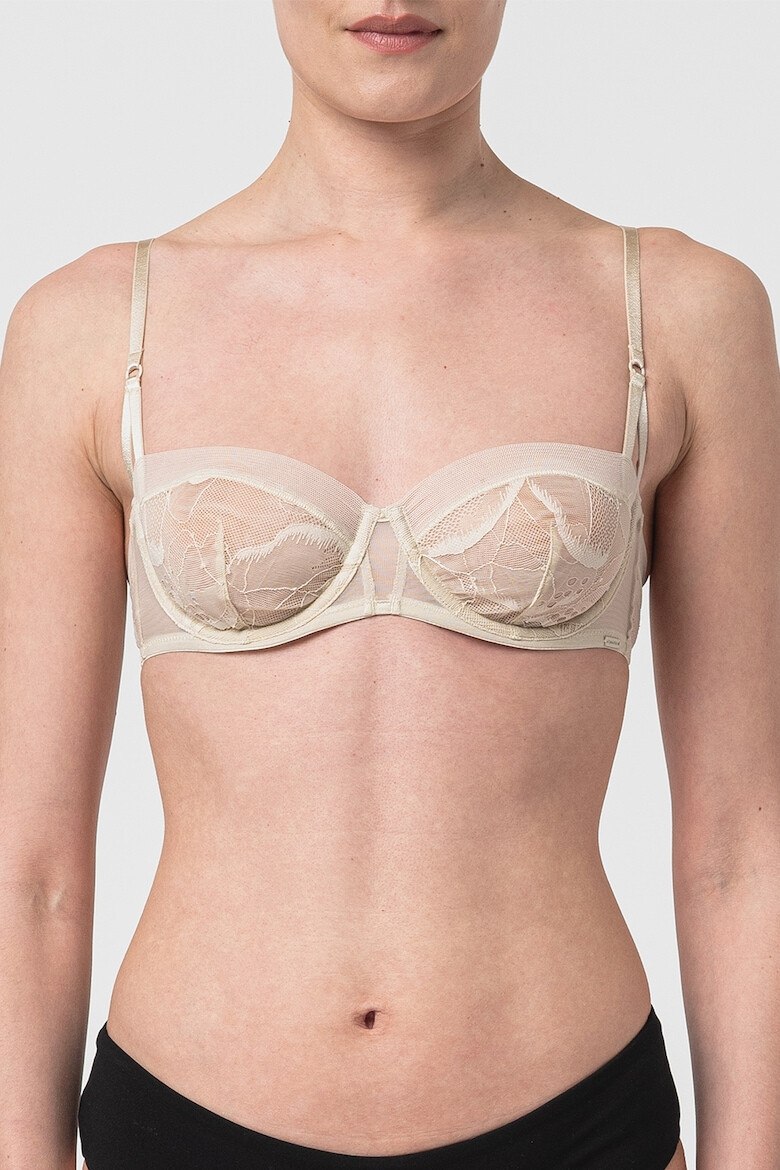 CALVIN KLEIN Sutien balconette cu sustinere metalica - Pled.ro