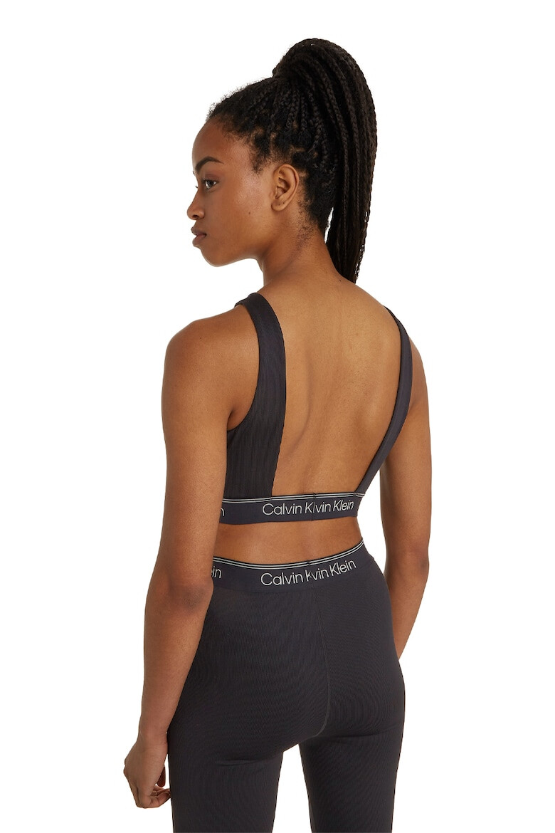 CALVIN KLEIN Sutien cu banda logo pentru fitness - Pled.ro