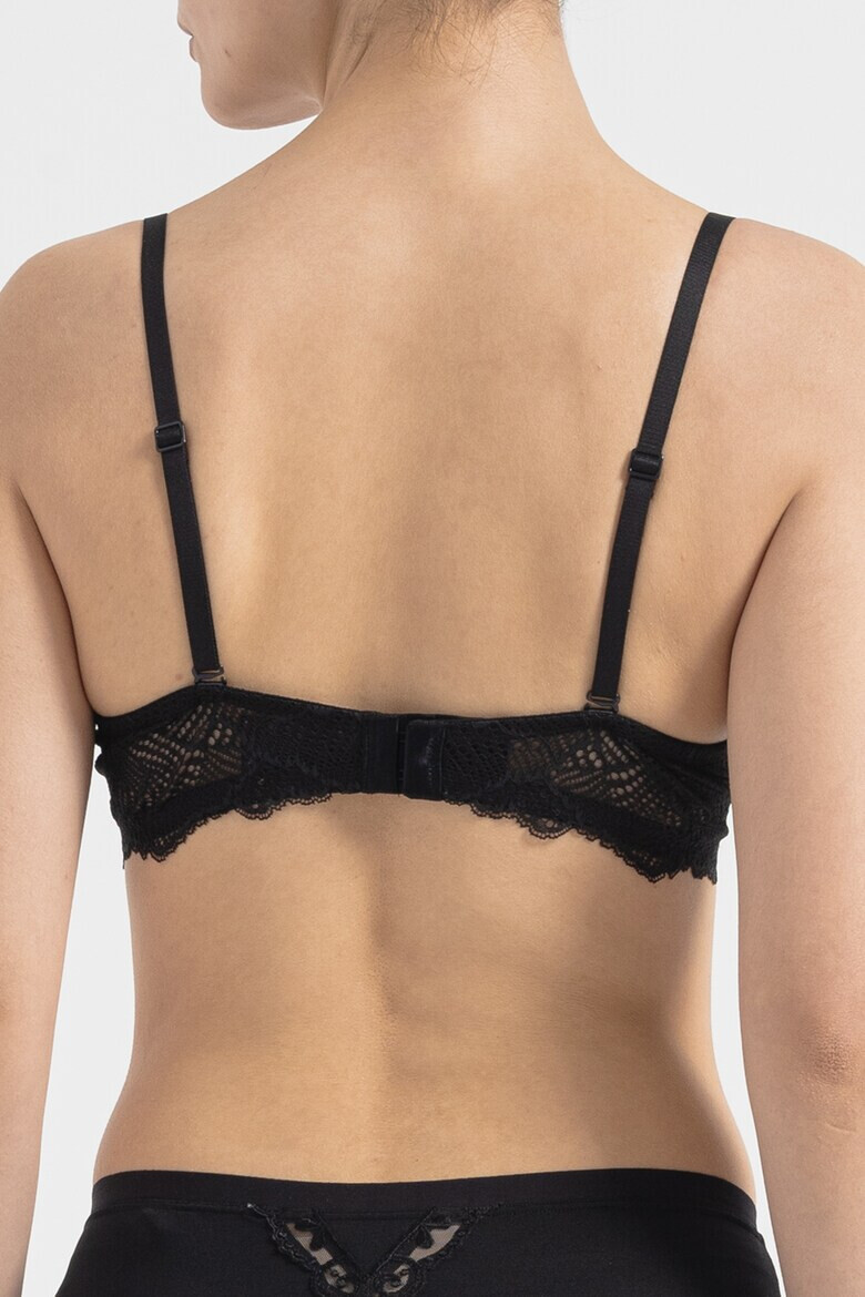 CALVIN KLEIN Sutien cu bretele ajustabile si garnituri de dantela - Pled.ro