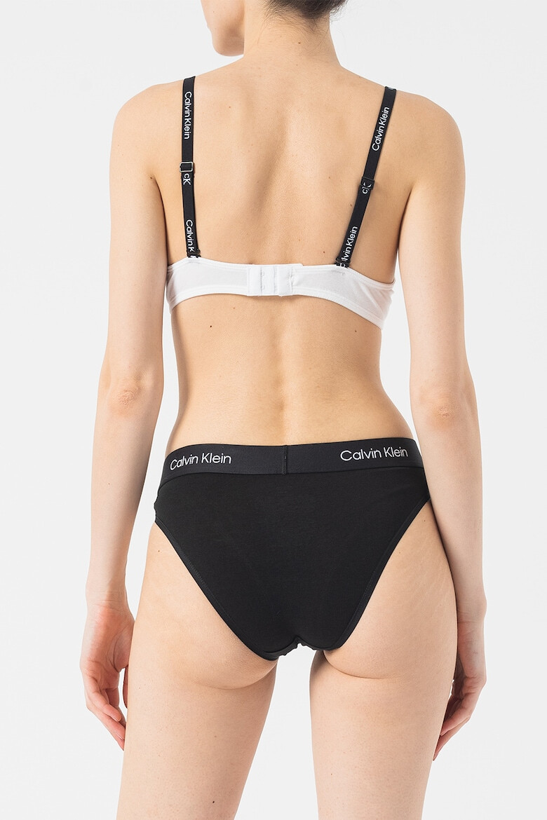 CALVIN KLEIN Sutien cu burete si bretele cu logo - Pled.ro