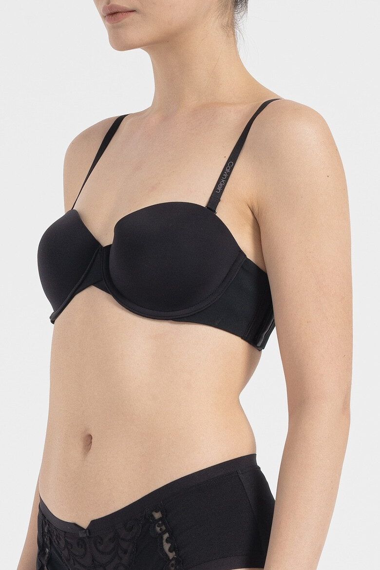 CALVIN KLEIN Sutien cu burete si bretele detasabile - Pled.ro