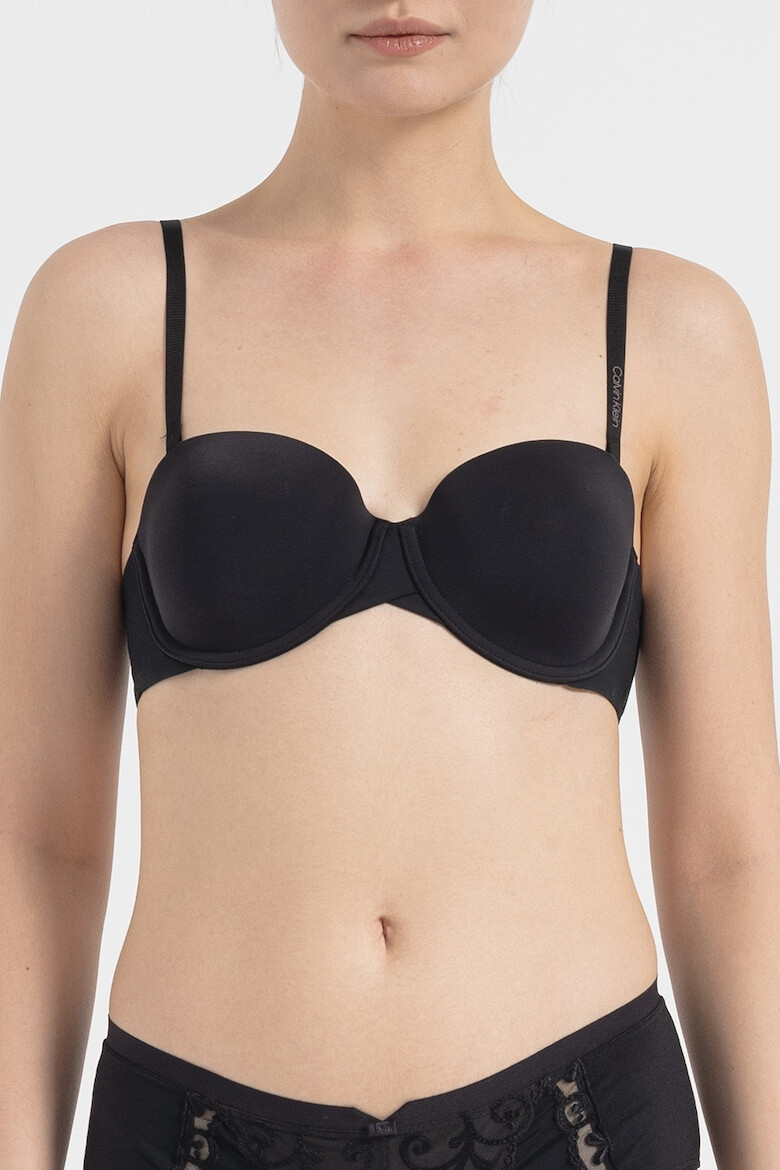 CALVIN KLEIN Sutien cu burete si bretele detasabile - Pled.ro