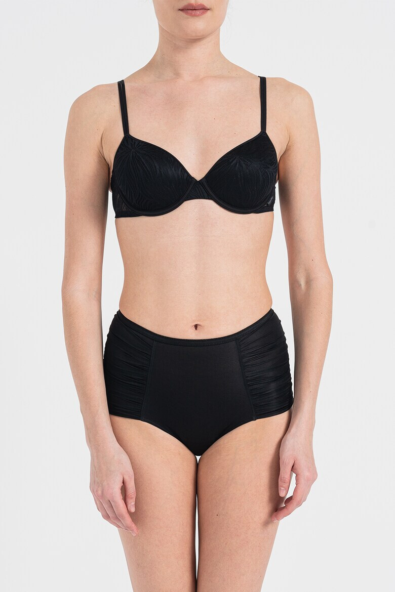 CALVIN KLEIN Sutien cu burete si logo - Pled.ro