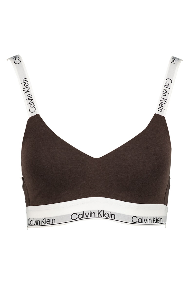 CALVIN KLEIN Sutien cu detalii logo - Pled.ro