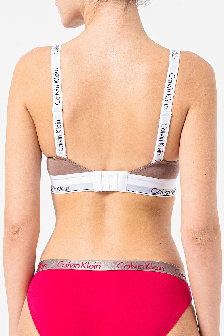 CALVIN KLEIN Sutien cu detalii logo - Pled.ro