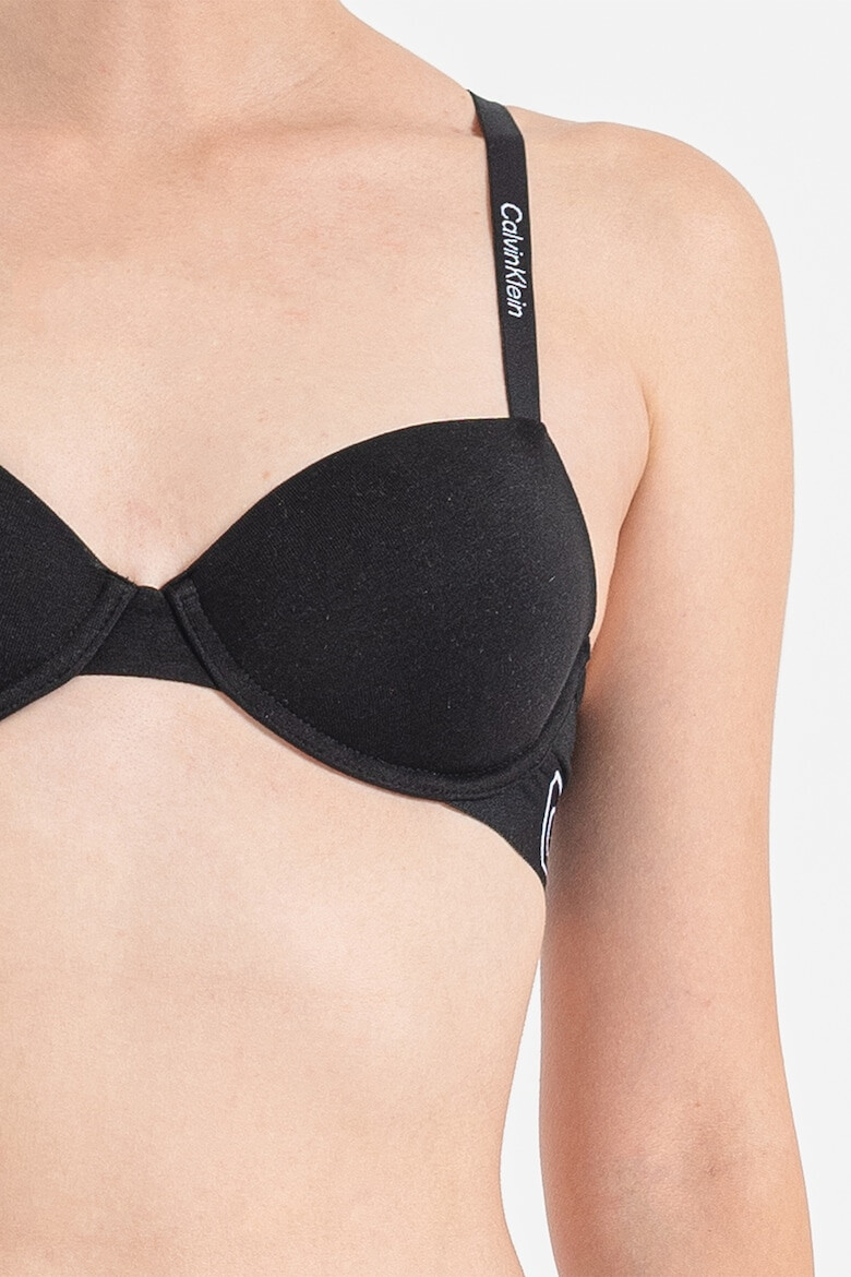 CALVIN KLEIN Sutien din amestec de bumbac cu logo - Pled.ro