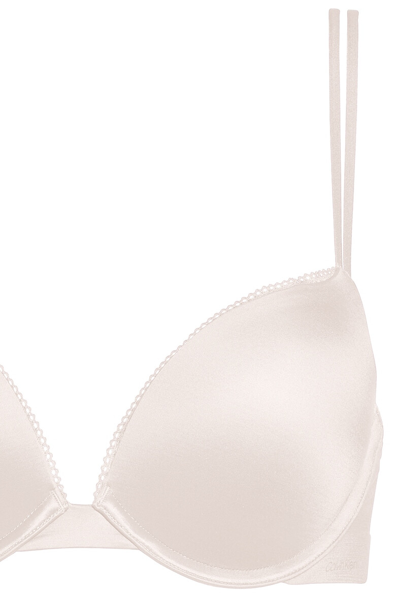 CALVIN KLEIN Sutien push-up cu garnituri tricotate de dantela - Pled.ro