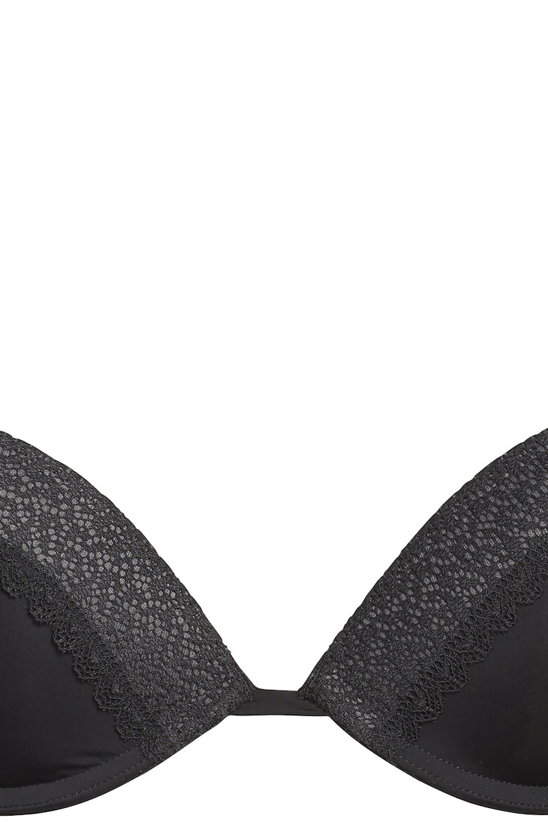 CALVIN KLEIN Sutien push-up cu insertii de dantela - Pled.ro