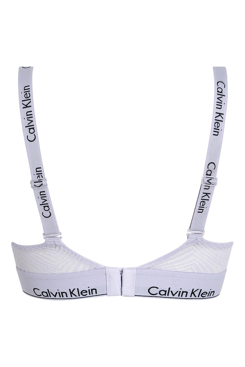 CALVIN KLEIN Sutien texturat cu benzi logo - Pled.ro