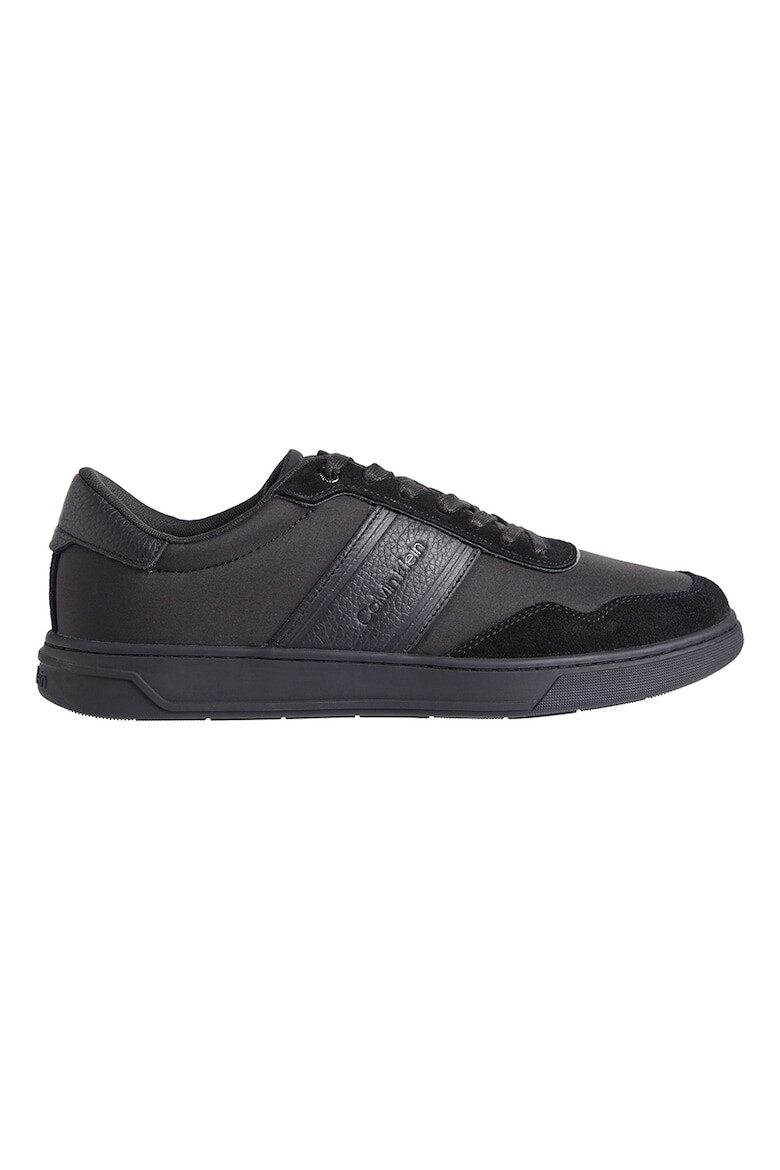 CALVIN KLEIN Pantofi sport low-cut cu detalii de piele intoarsa - Pled.ro