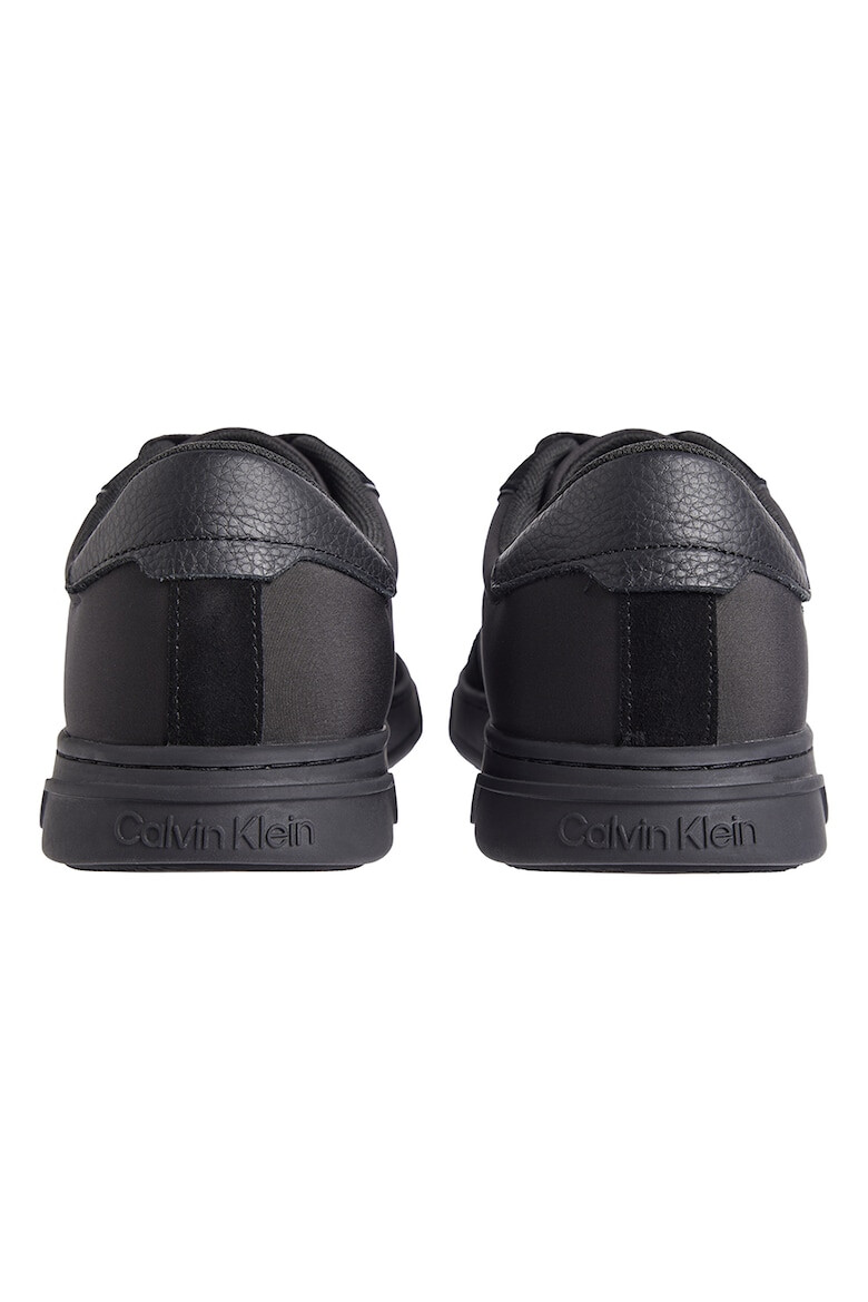 CALVIN KLEIN Pantofi sport low-cut cu detalii de piele intoarsa - Pled.ro