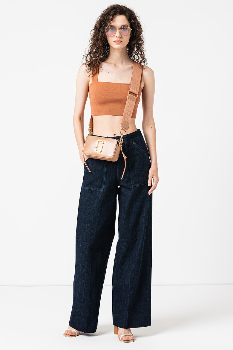 CALVIN KLEIN Top crop tricotat - Pled.ro