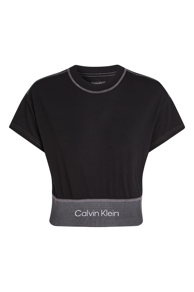 CALVIN KLEIN Tricou crop pentru fitness - Pled.ro