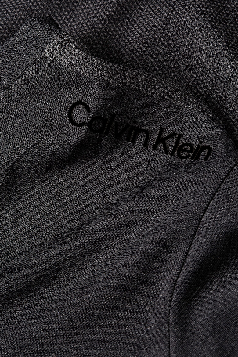 CALVIN KLEIN Tricou cu decolteu la baza gatului pentru fitness - Pled.ro