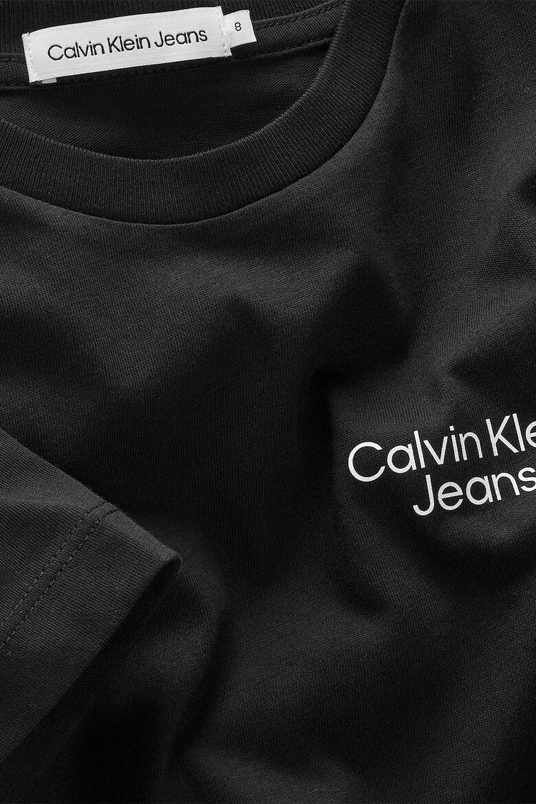 CALVIN KLEIN Tricou cu decolteu la baza gatului si logo - Pled.ro