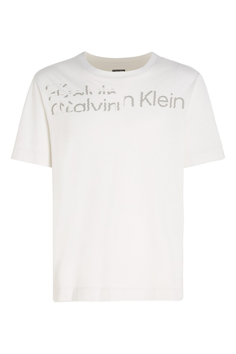 CALVIN KLEIN Tricou cu imprimeu logo pentru fitness - Pled.ro