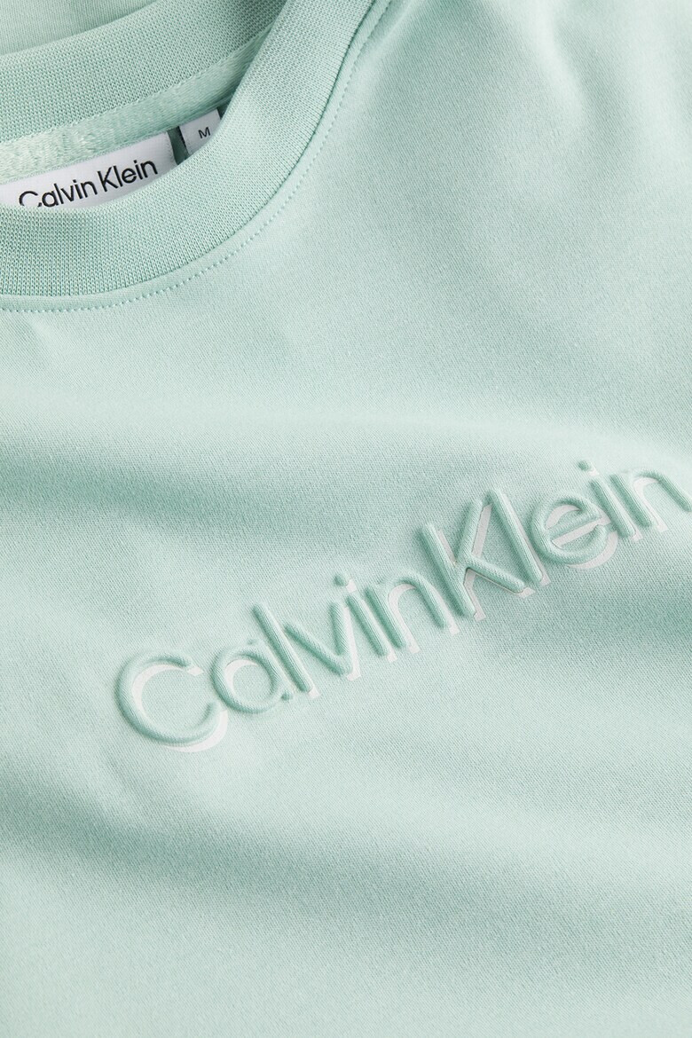 CALVIN KLEIN Tricou cu logo in relief - Pled.ro